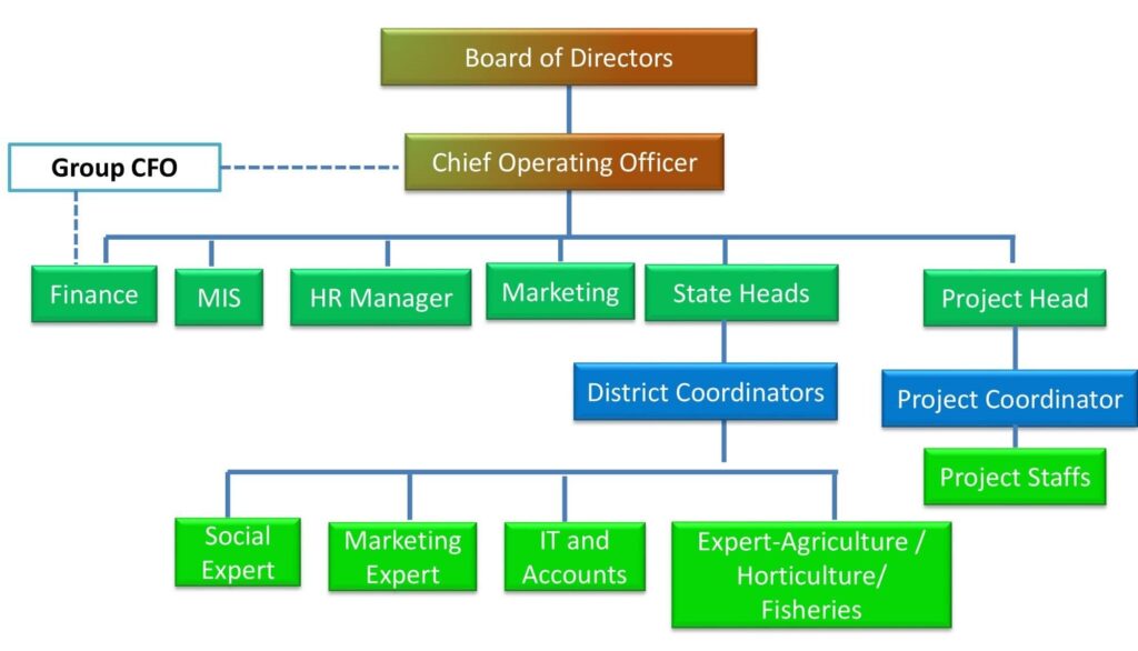 Organization chart - Basix Krishi Samruddhi Limited