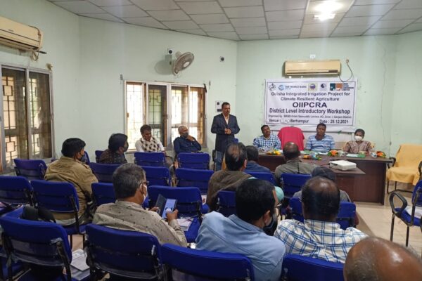 District Level Workshop on Climate Reseilent Agriculture- District Agriculture Office, Ganjam Odisha 1