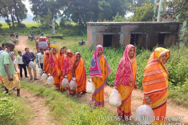 Women SHG- Input Facilitation of Fish Fingerlings for Stocking in MIP, OIIPCRA, Ganjam, Odisha, 2022