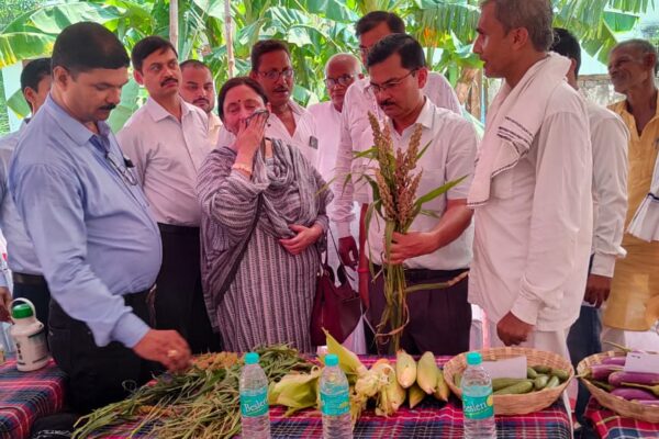 Ms. Shubha Thakur, Joint Secretary, DA&FW, Ministry of Agriculture and Farmers Welfare, Government of India visited on 18th Sept 2023 to Minapur Kisan Producer Company Limited, Muzaffarpur district, Bihar.