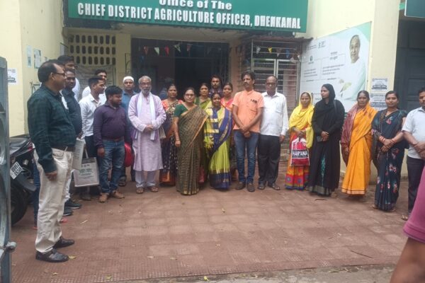 MoA with ATMA and Bhuban Farmers Producer Company Ltd at Chief District Agriculture Office, Dhenkanal, Odisha, on 21st March 2023