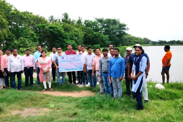 Basix Krishi, SO-ZONE-I, Ganjam district, Fishery Expert along with DFO, AFO and Project beneficiaries attended a “National Exposure Visit” organised by World Fish under the OIIPCRA Project held on 11th September 2023 to 15th September 2023 at Aquaculture Hub, Andhra Pradesh