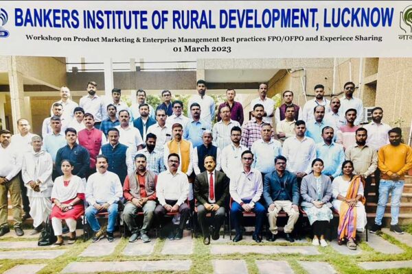 Bihar FPOs attended training on FPO Management at BIRD, Lucknow on 1st March 2023