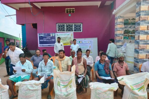 Bhuban FPO, Dhenkanal district, Odisha initiated Groundnut Seed multiplication program supported by Directorate Of Groundnut Research (DGR-ICAR) Junagadh, Gujarat for development of Groundnut Value Chain Cluster.