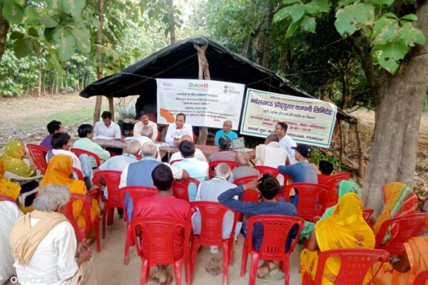 Bhadesar Mau PCL, Lucknow; Officials from Horticulture Department, Govt. of Uttar Pradesh & Indo-German Cooperation held a training for mango farmers for export of mangoes.