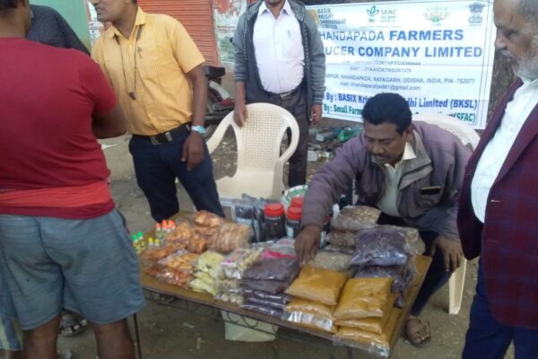 Khandapada FPCL, Nayagarh district offered its range of natural & value-added products like turmeric, triphala, tamarind, groundnut & more at “Laxmi Puja Mela” from 12-17 December 2024 at Khandapada block, Odisha.