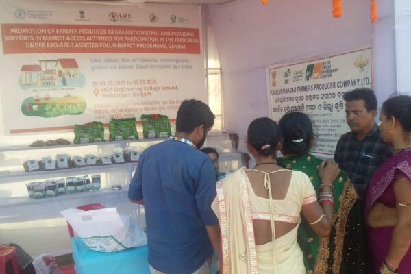 Kabisuryanagar FPO, Ganjam district, Odisha participated in the “Regional Farm Mechanization Mela & Zilla Krushi Mahotsav 2025 ” from 1-5 March 2025