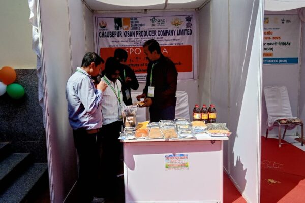 4 FPOs from Uttar Pradesh namely Chaubepur, Badagaon, Bulandkisan, BhadesarMau showcased their finest products such as pulses, coriander powder, red chili powder, and more at the “FPO Mela 2025”  at IISR, Lucknow , Uttar Pradesh from 7th - 9th March 2025.