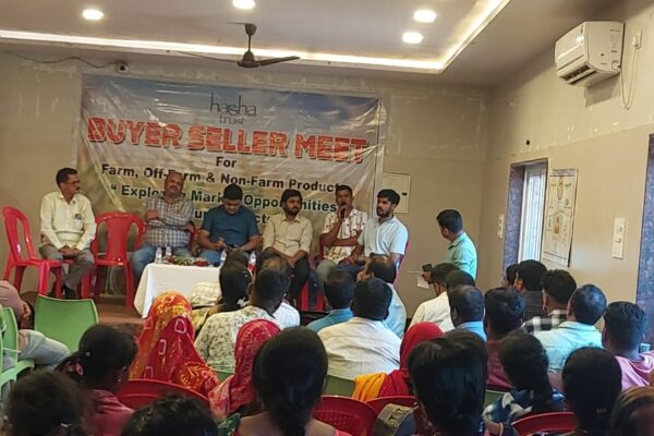 Basix Krishi participated in the “Buyer-Seller Meet” organized by Harsha Trust at Nabarangapur district, Odisha to facilitate market linkages for FPOs, value chain development and procurement of Maize.